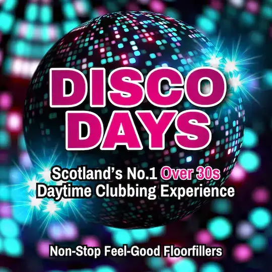 Disco Days | Edinburgh | 14th March 🍀 St. Patrick's Special