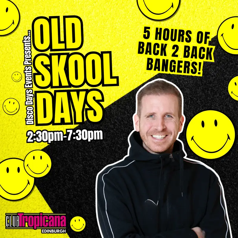 Old Skool Days ft. Garry Spence! | Edinburgh | 6th June