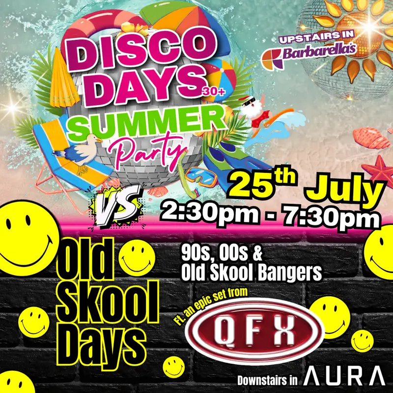 Disco Days Vs Old Skool Days Ft. QFX! ☀️ Aberdeen