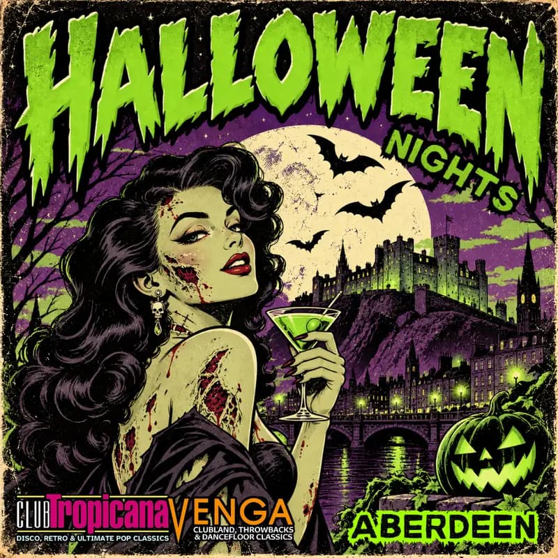 Club Tropicana's Halloween Weekender 💀 Aberdeen hero