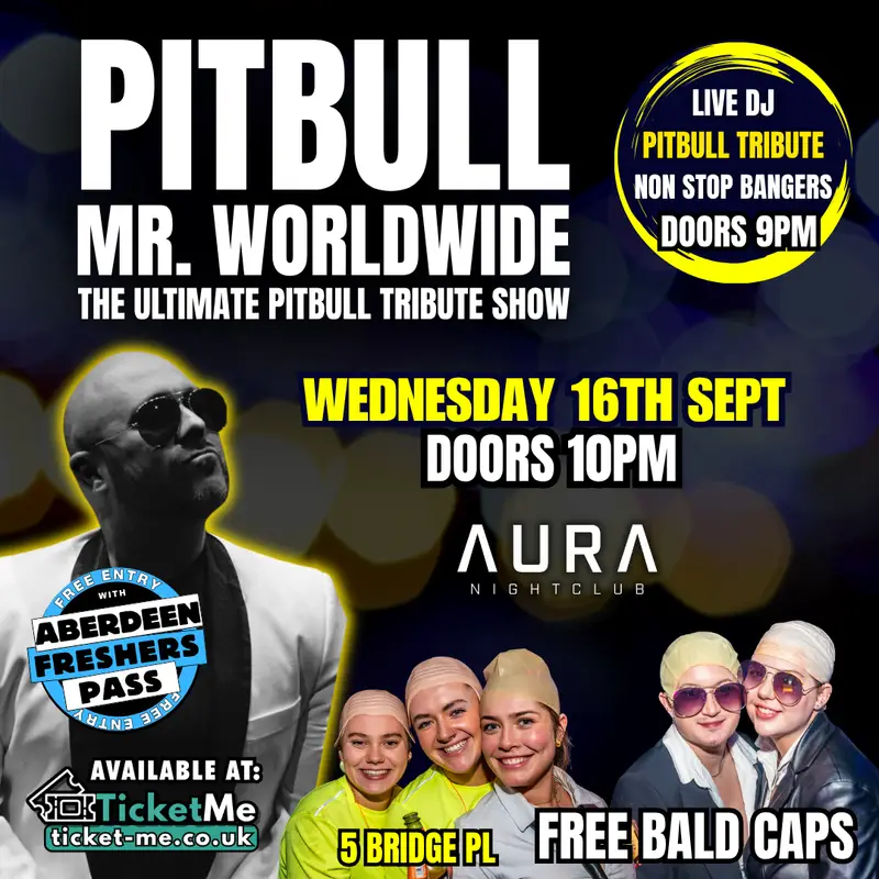 Pitbull Party 😎 Aberdeen Freshers 2026