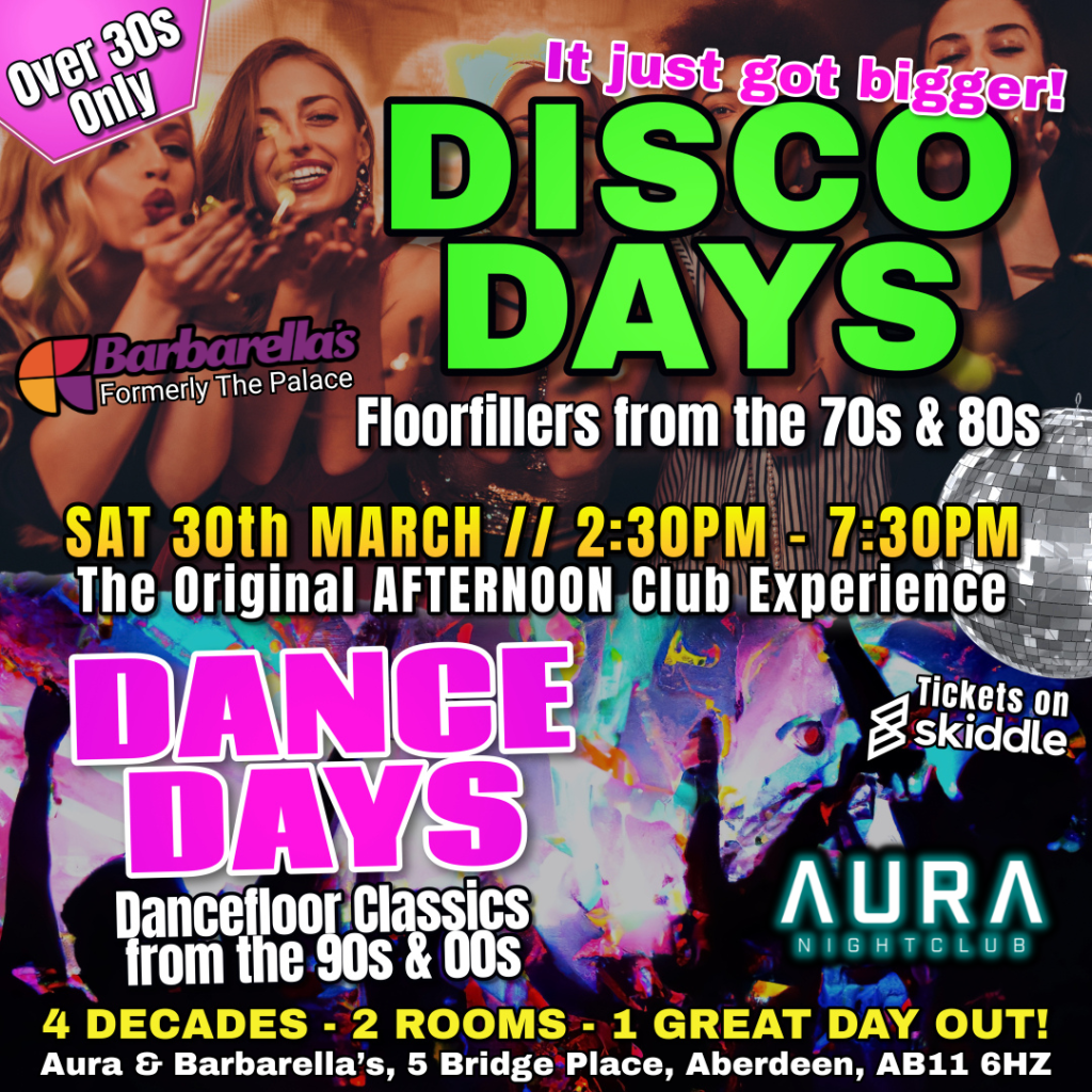 Disco Days & Dance Days Aberdeen