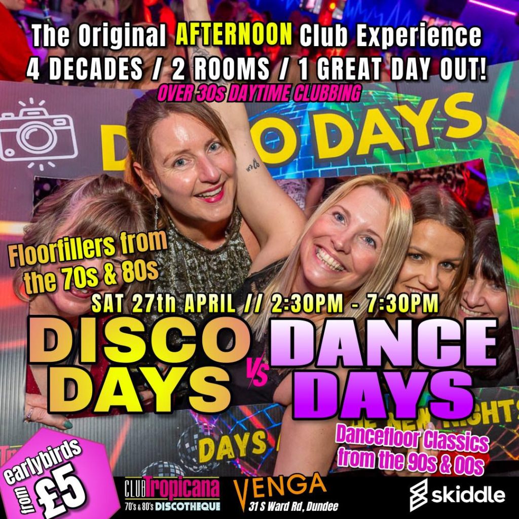 Disco + Dance Days Dundee