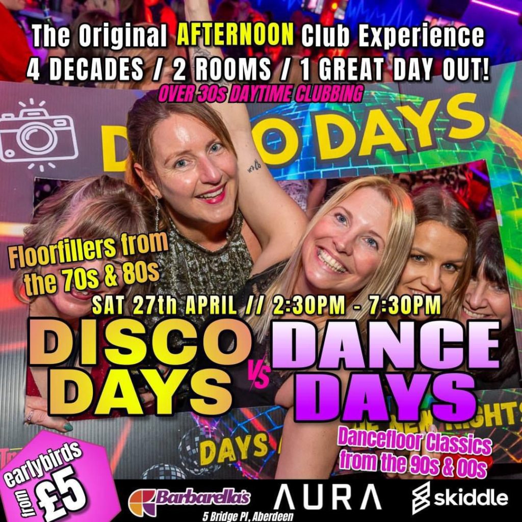 Disco Days & Dance Days | Aberdeen